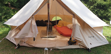 Beheizbares Zelte & Tipi – Gemütlich campen mit Holzofen