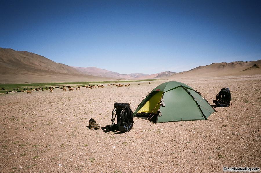 Silikonbeschichtete Zelte