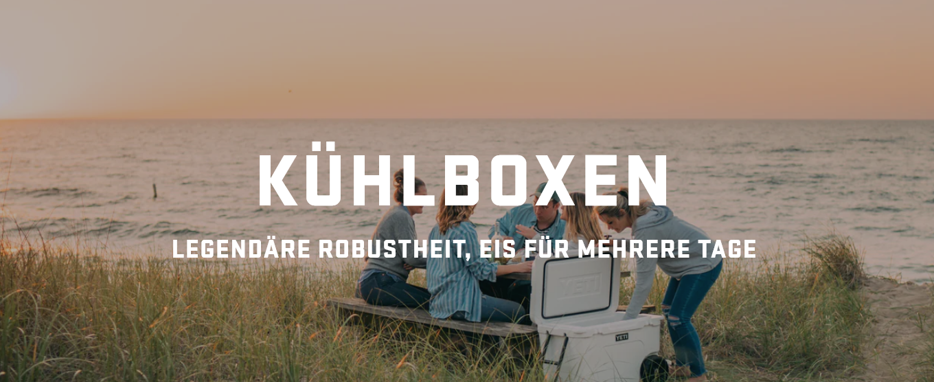 YETI® Europe – Premium-Kühlboxen & Trinklösungen