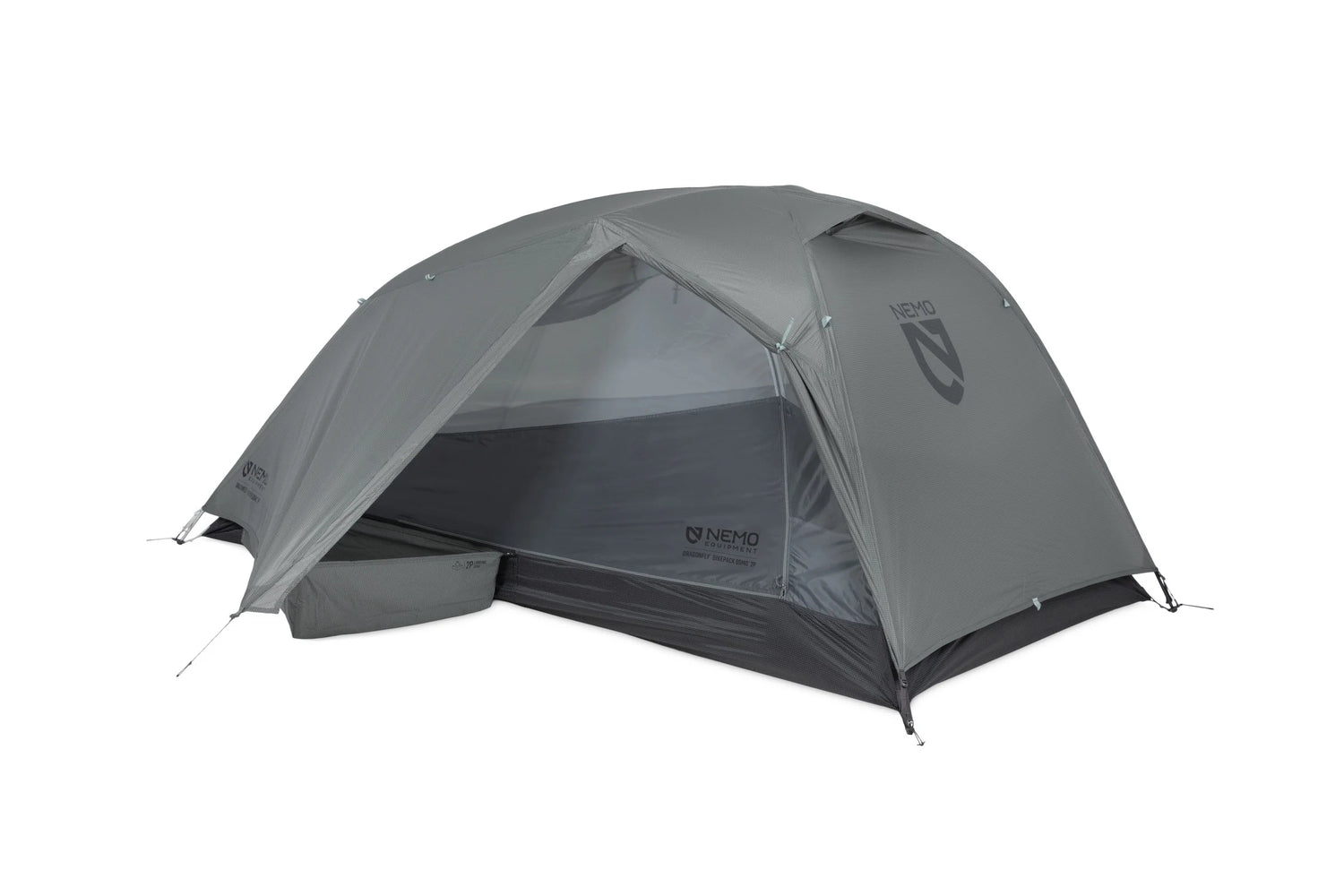 NEMO Equipment Dragonfly™ 2 Bikepack OSMO™ – Ultraleichtes 1-Personen-Bikepacking-Zelt