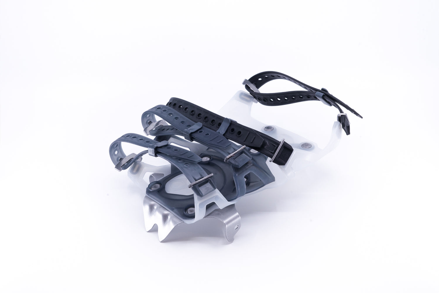 MSR Binding PosiLock AT Lightning Ascent 3 Strap Mens Left Gray Crampon (128mm)