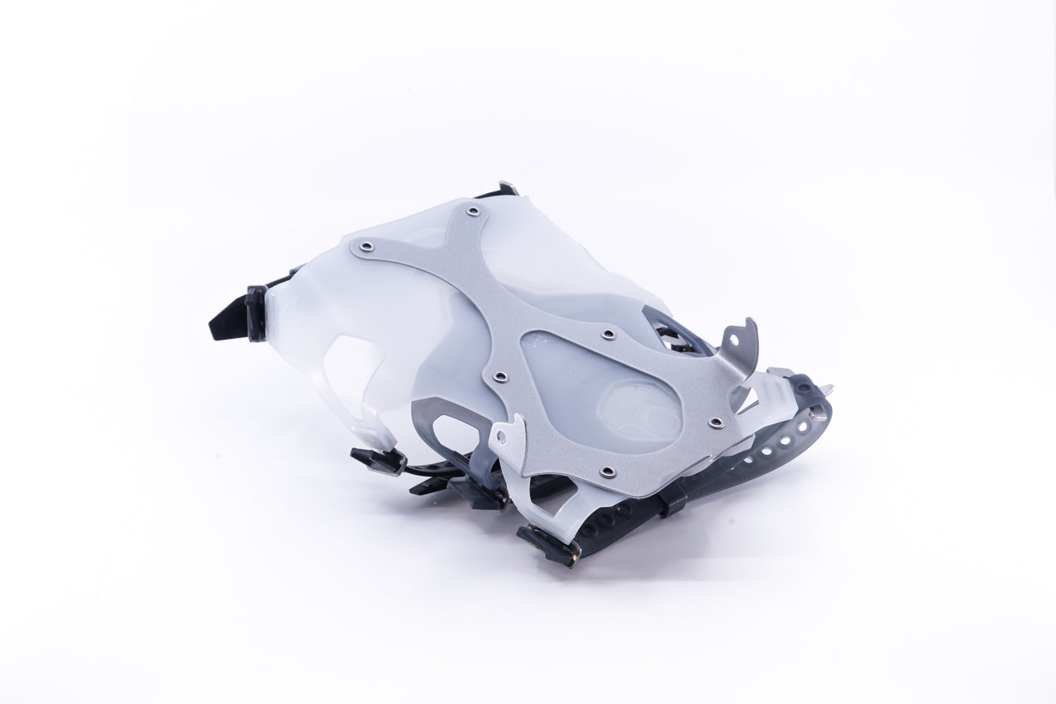 MSR Binding PosiLock AT Lightning Ascent 3 Strap Mens Left Gray Crampon (128mm)