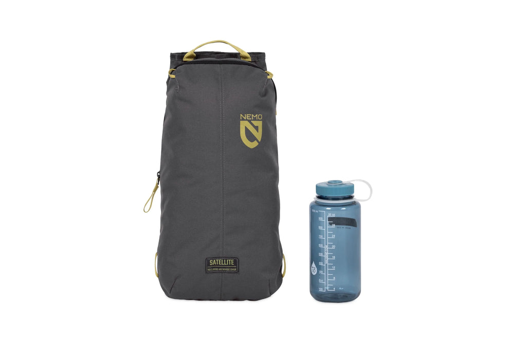 NEMO Equipment Satellite™ – Verstellbarer High-Back Campingstuhl Black
