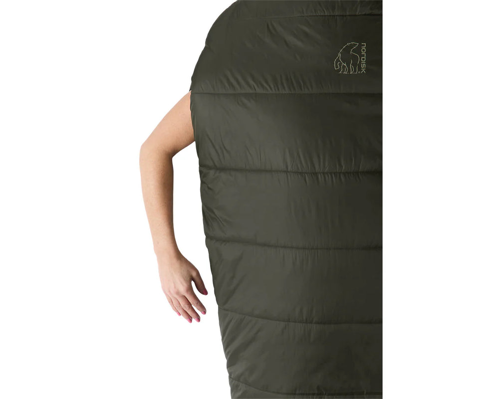 Nordisk Knuth 0° Mummy Schlafsack Größe M 3-Saison