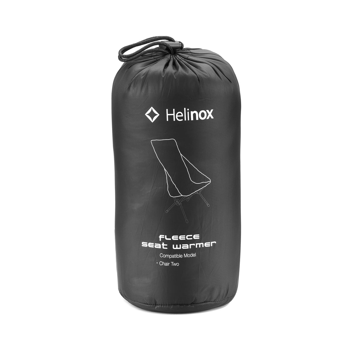 Helinox Seat Warmer Chair Two Black Fleece