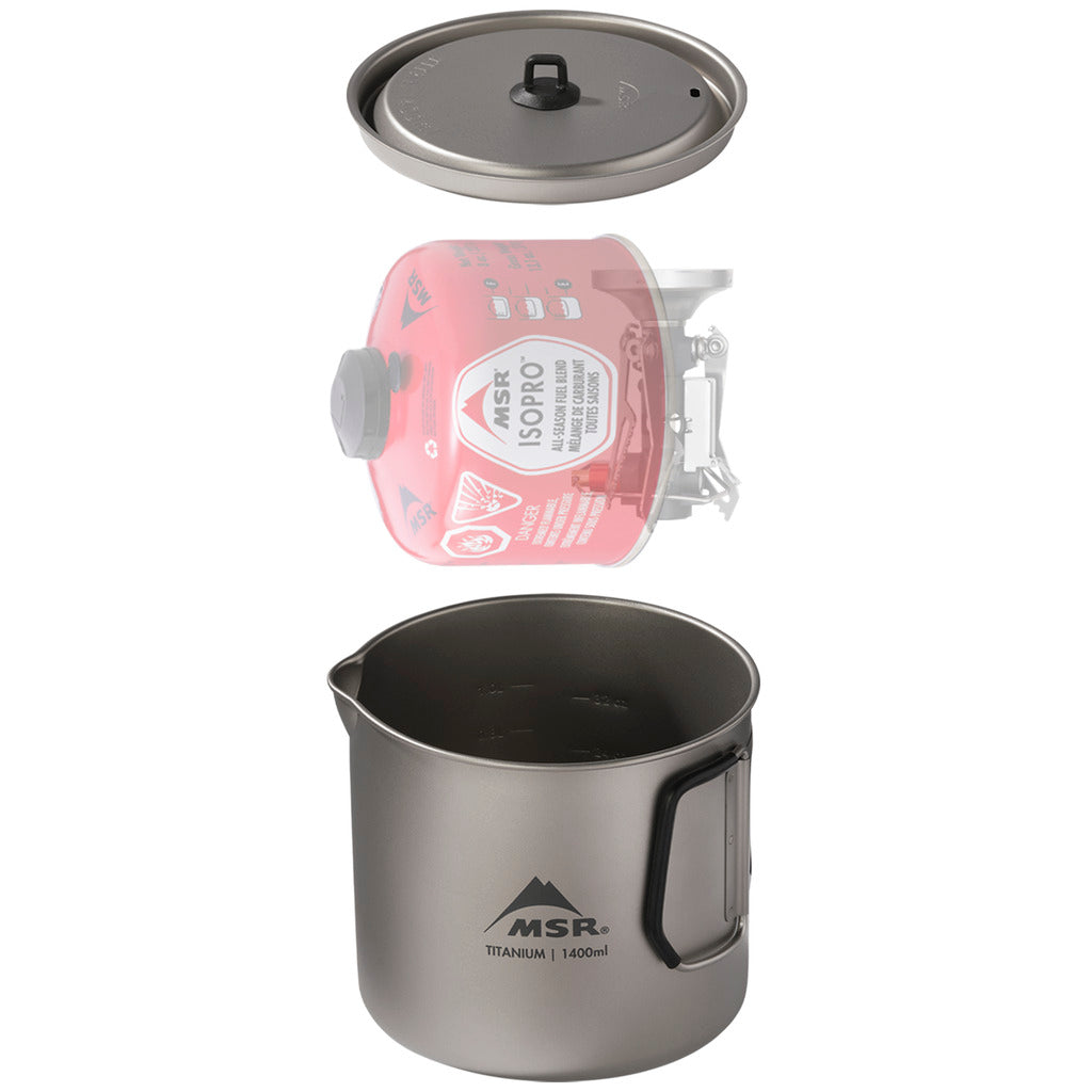 MSR Titan Kettle 1400 mL