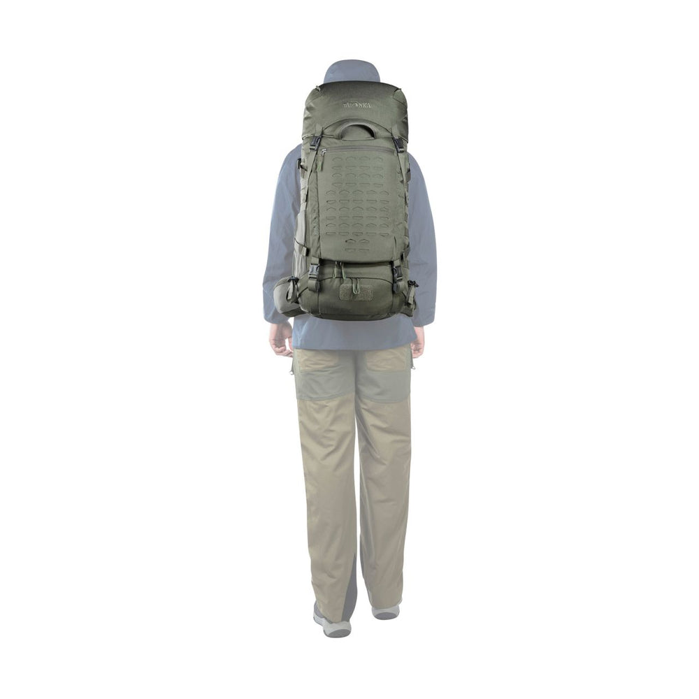 Tatonka Pyrox 45+10 BC Bushcraft-Rucksack Black