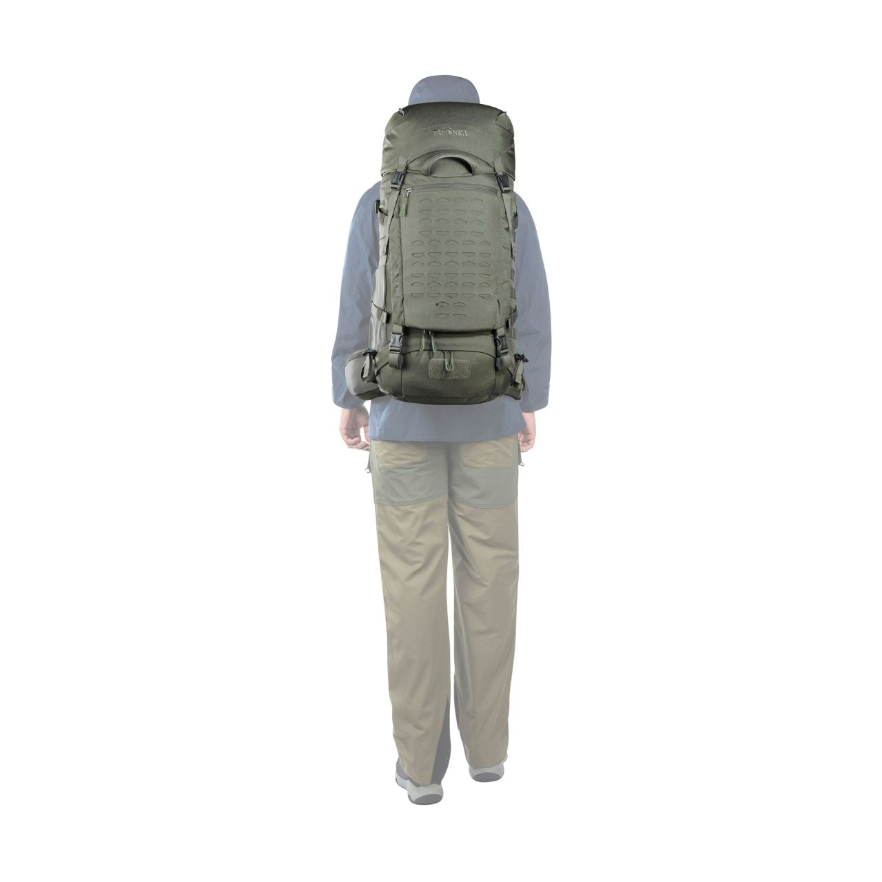Tatonka Pyrox 45+10 BC Bushcraft-Rucksack Black