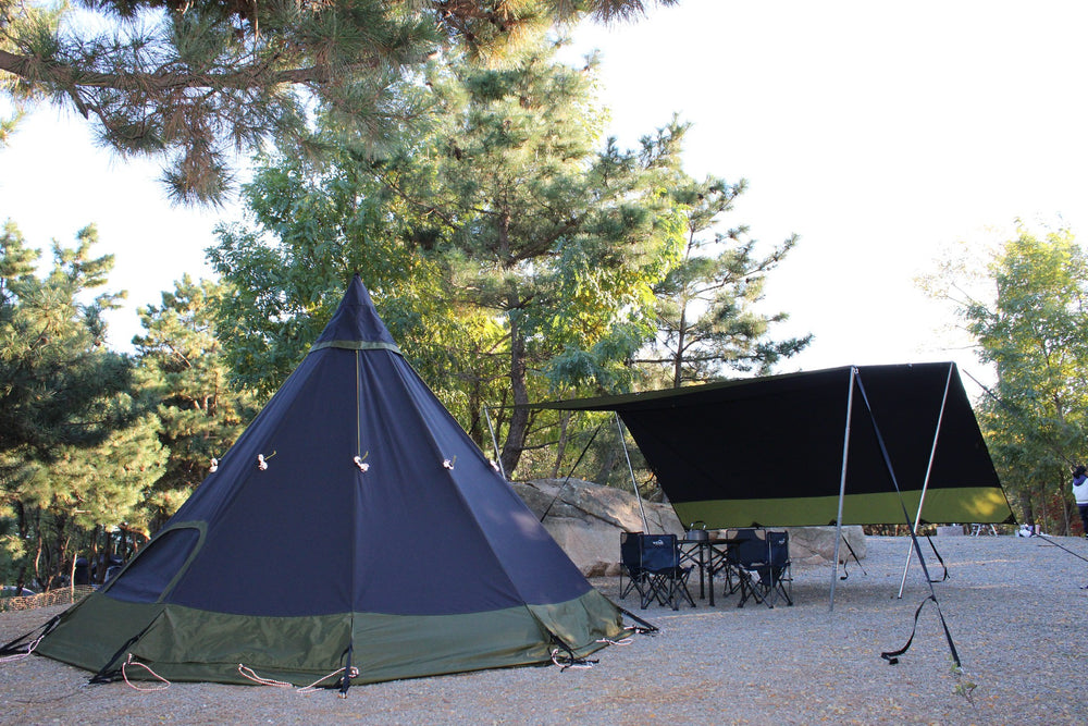 W23© Tipi Zelt/002 Black