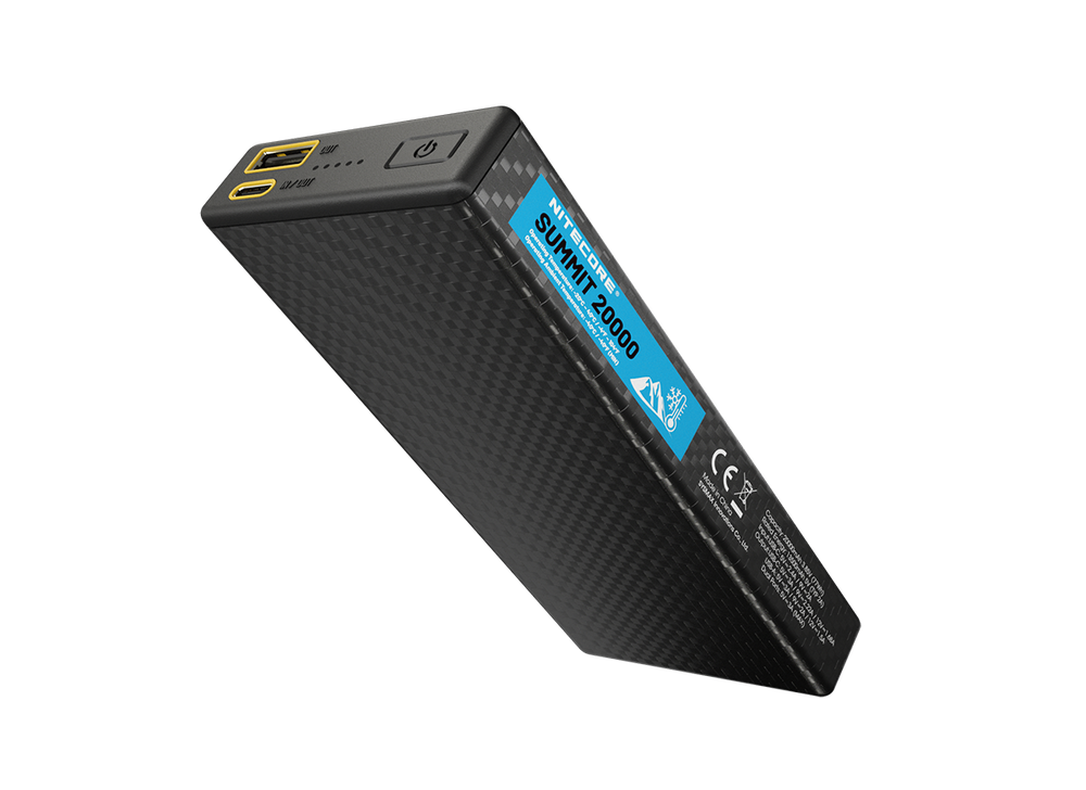 Nitecore Powerbank SUMMIT 20000 mAh, kältebeständig bis −40 °C