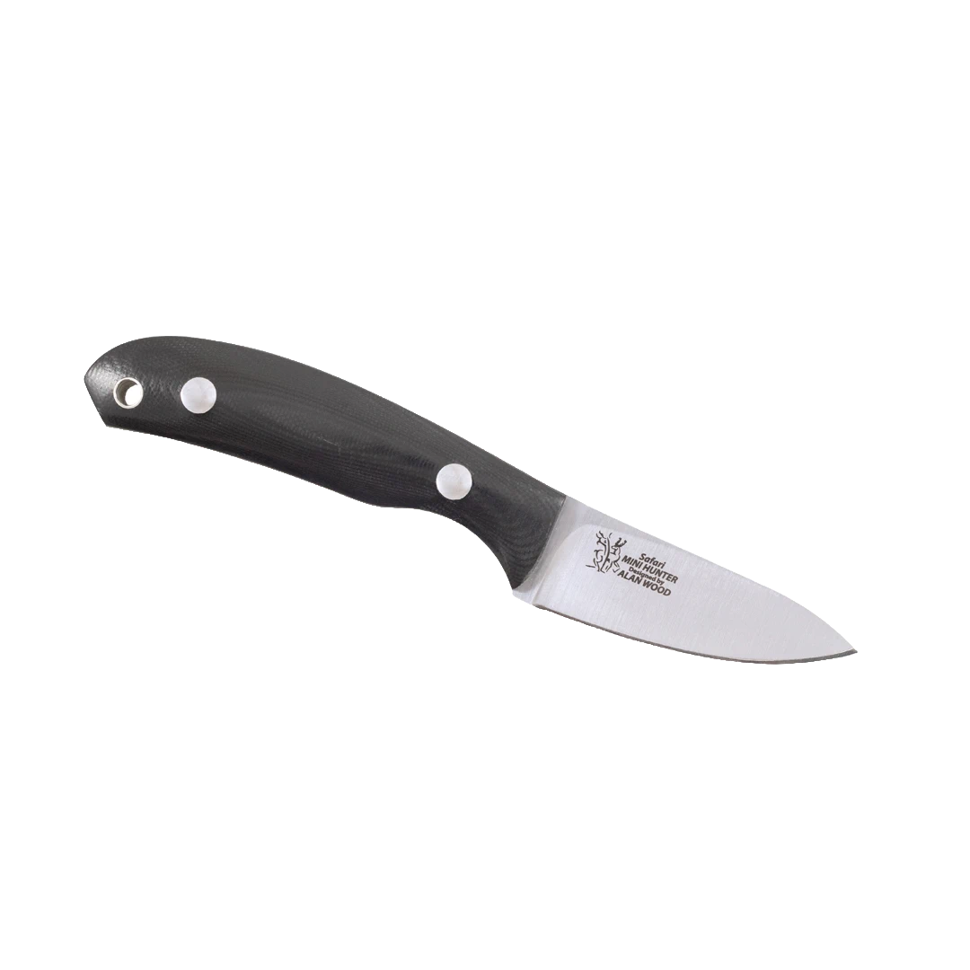 Casström Safari Mini Hunter, Black G10, Kydex