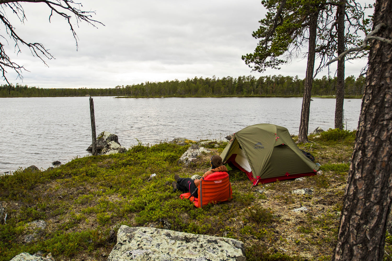 Thermarest Trekker Chair 25 Tomato