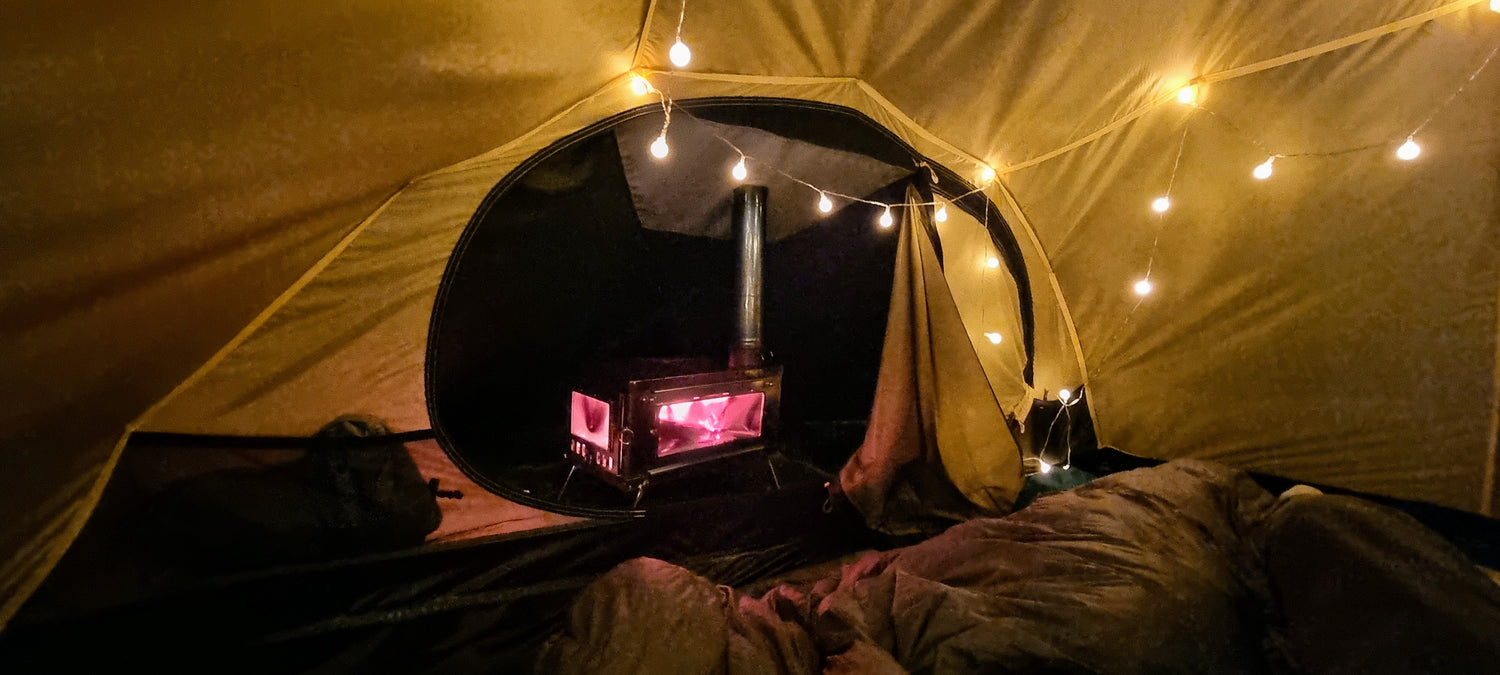 NORTENT Vern 2 mit Zeltofendurchführung