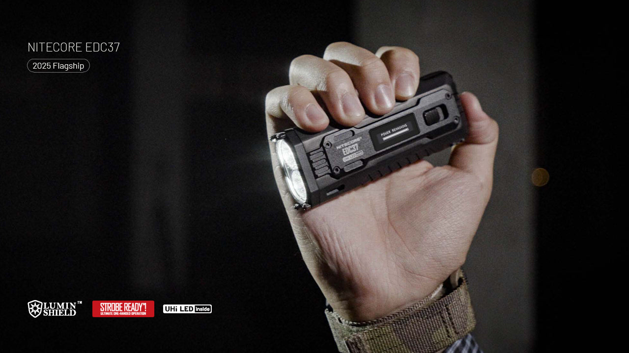 Nitecore EDC37 8.000 Lumen in 108 mm