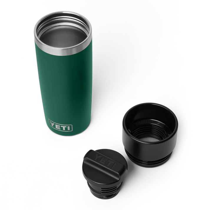 Yeti Rambler® Reiseflasche 16 oz (473 ml) mit Commuter-Verschluss Black Forest Green