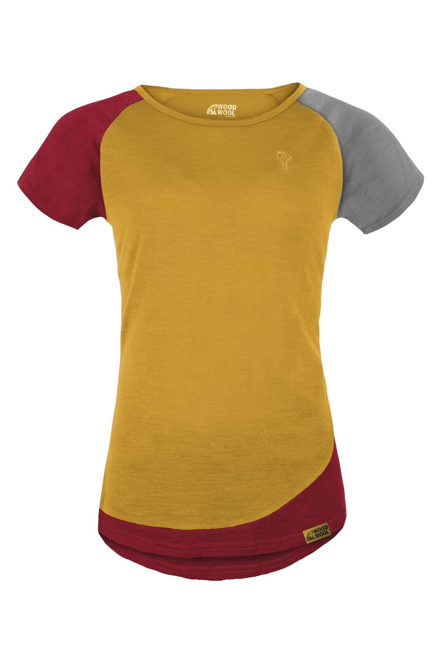 Grüezibag WoodWool T-Shirt Lady Janeway Daisy Daze Yellow