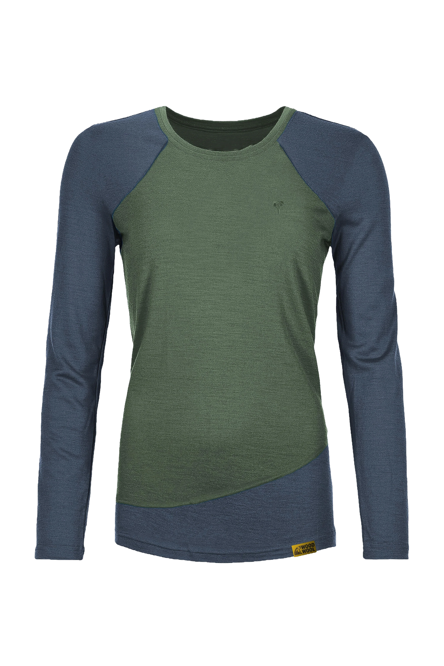 Grüezibag WoodWool Longsleeve Lady Phillippa Bayberry Green