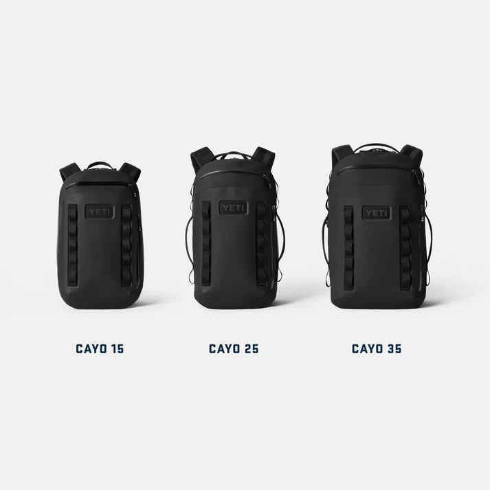 YETI Cayo™ 25 L Allwetter-Rucksack Black