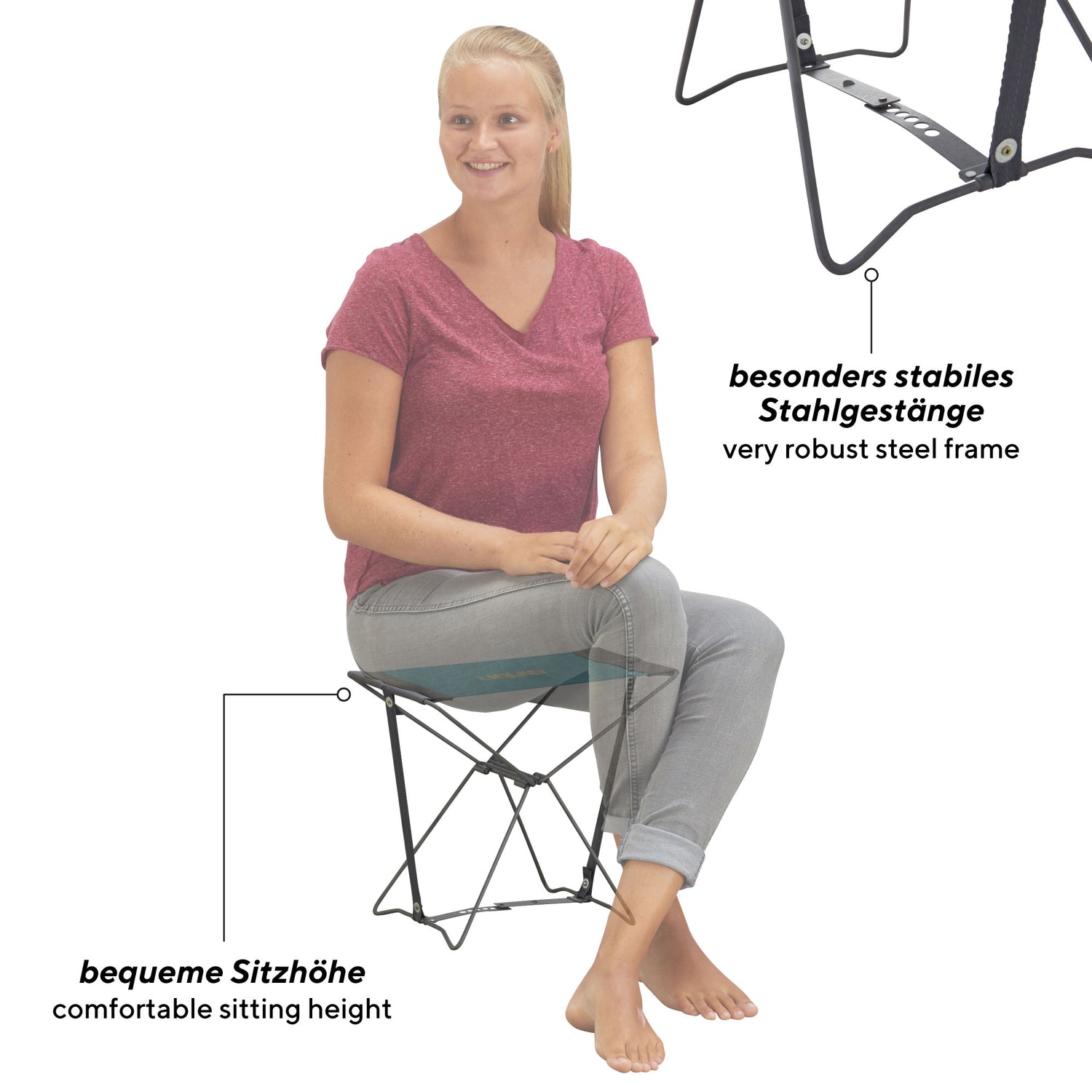 Uquip FANCY Campingstuhl