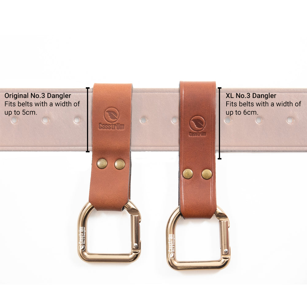 Casström No.3 Dangler Cognac Brown