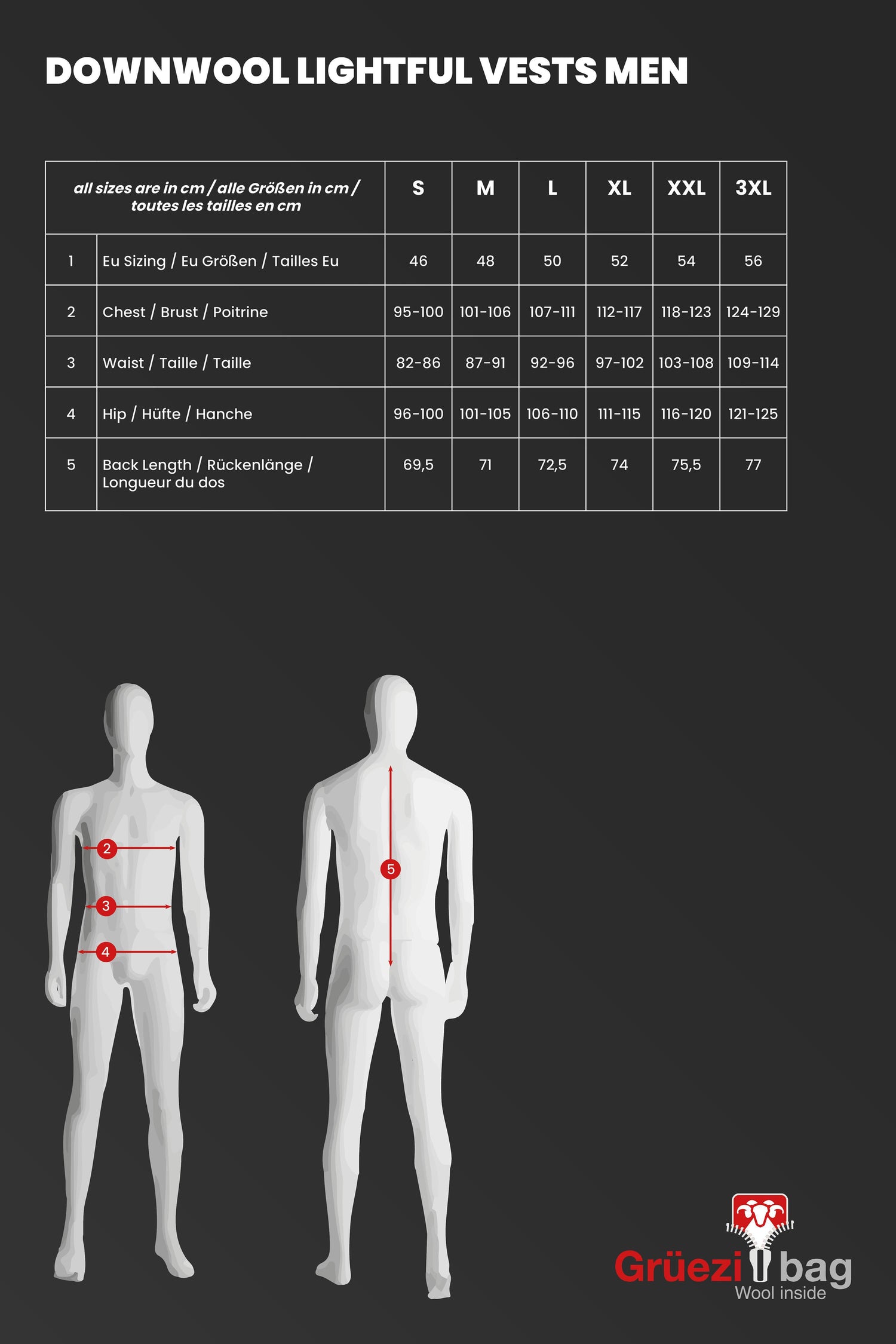 Grüezibag Lightful DownWool Vest M Saphir blue - Mustard