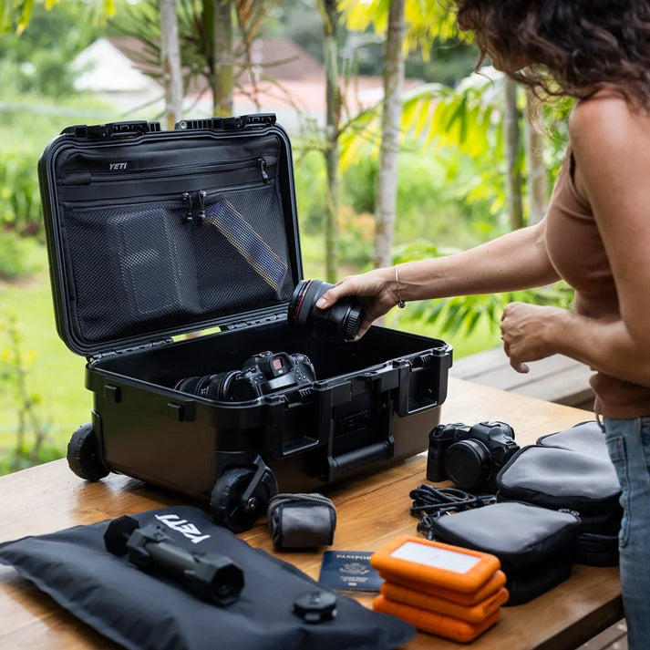 YETI LoadOut® GoBox 28 Wheeled Gear Case – Robuster, rollbarer Handgepäck-Schutzkoffer
