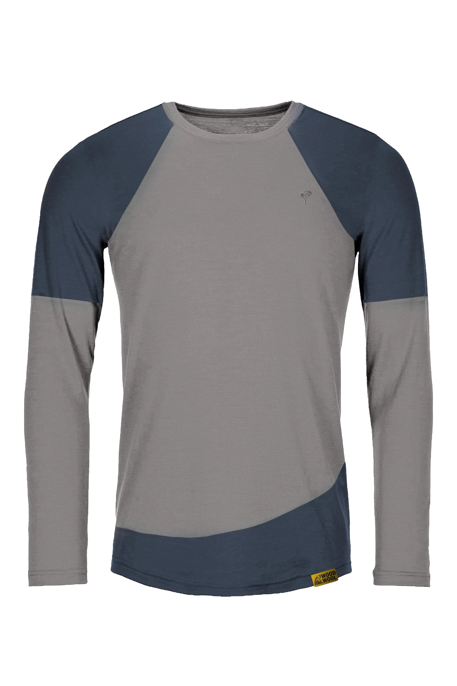 Grüezibag WoodWool Longsleeve Mr. Picard Slate Grey