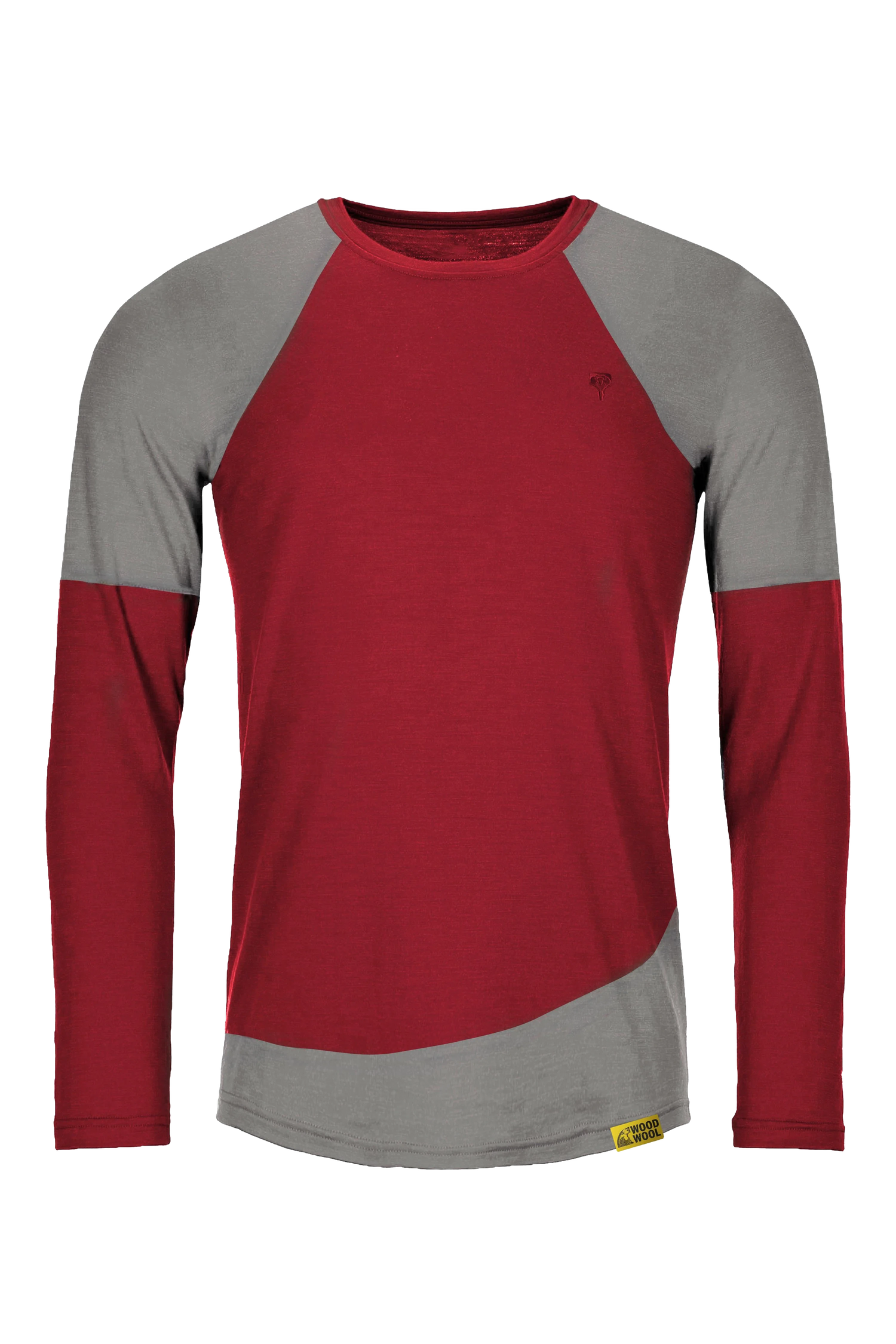 Grüezibag WoodWool Longsleeve Mr. Picard Fired Red Brick