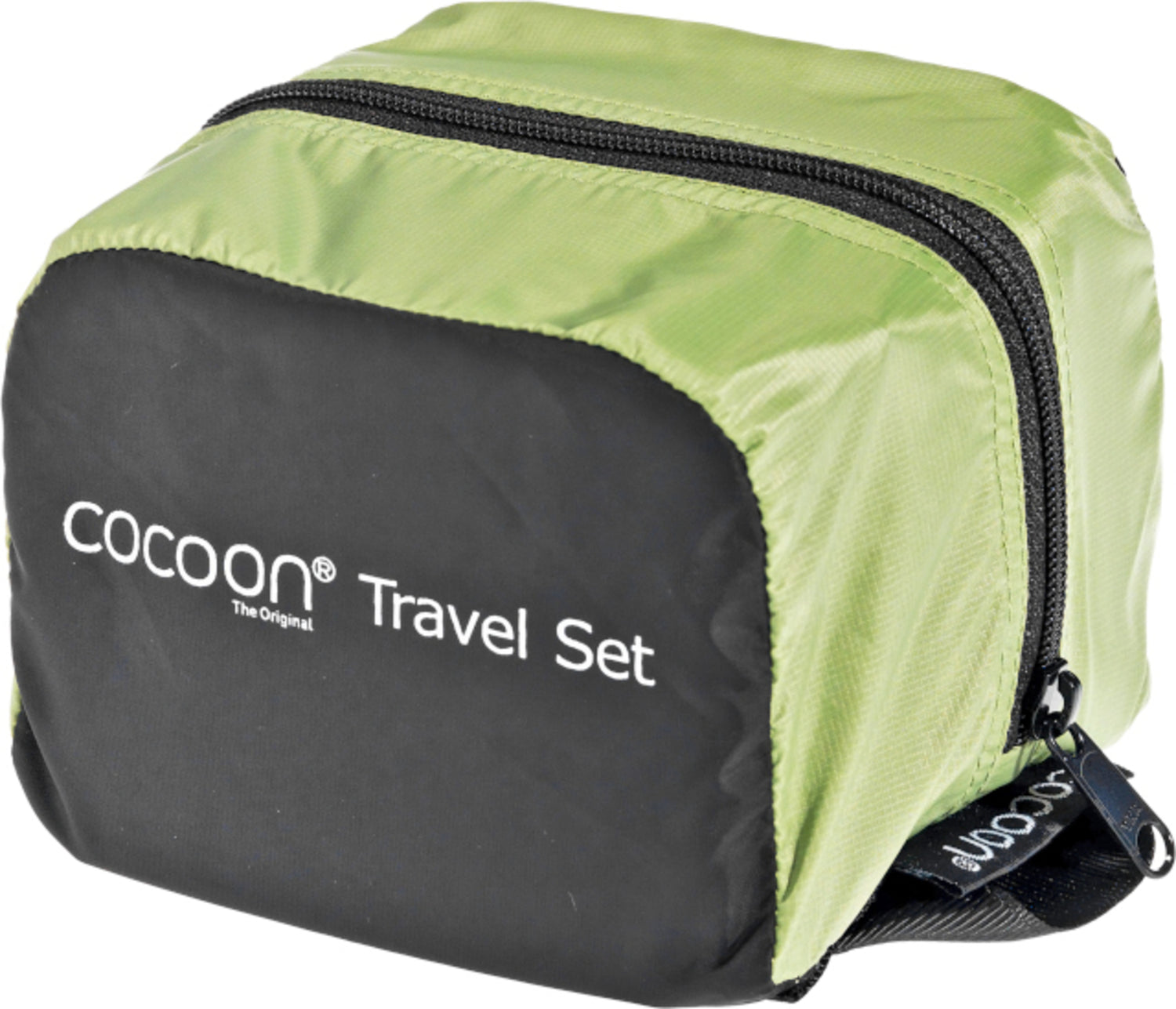 Cocoon Travel Set Ultralight 3 pieces wasabi/black