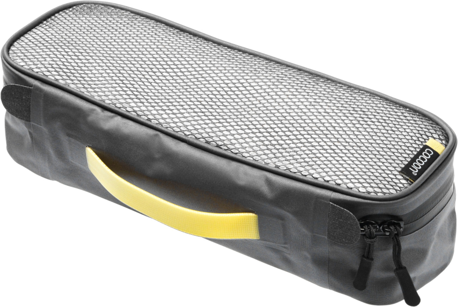 Cocoon Cocoon Packing Cube with Laminated Net Top S grey/yellow