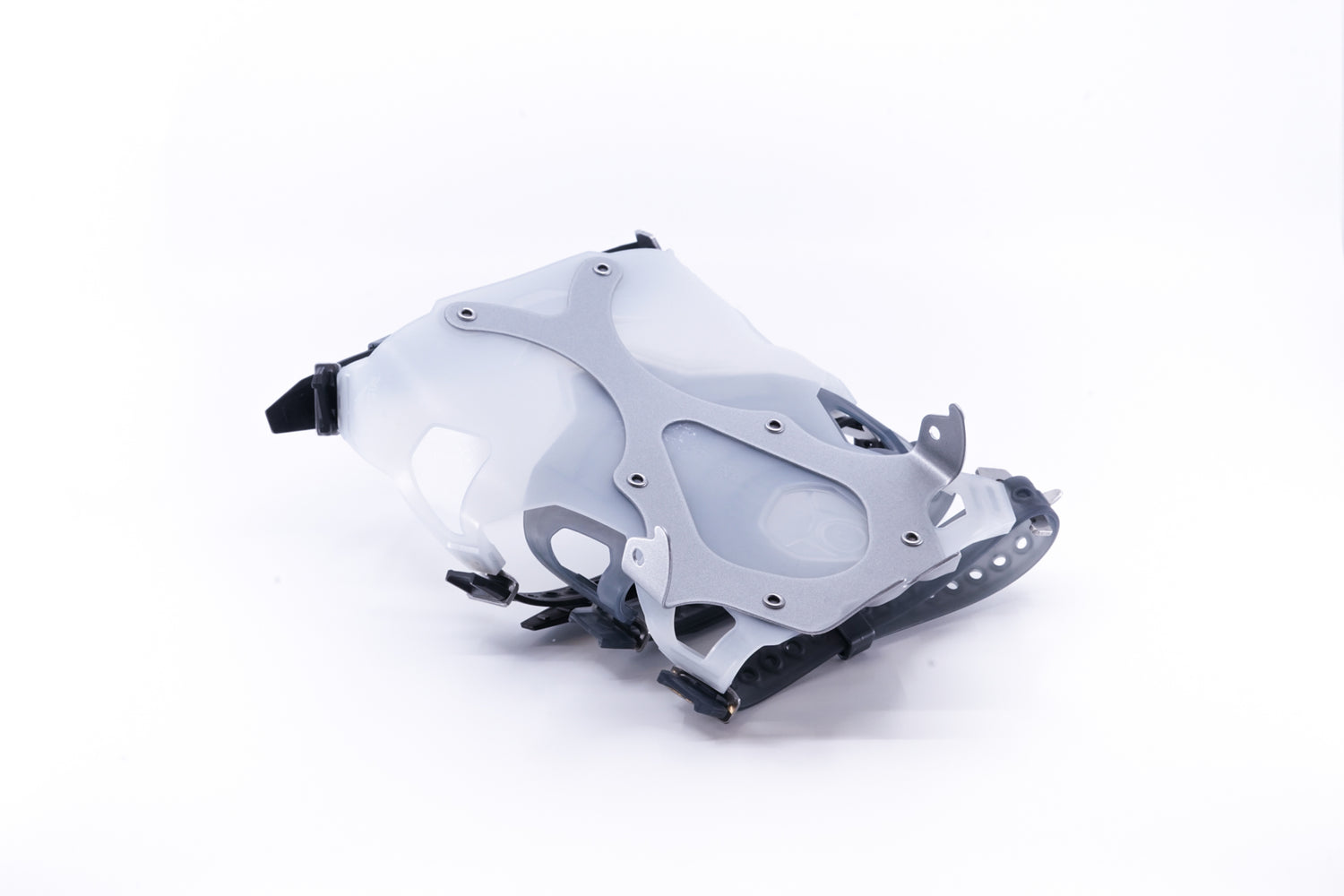 MSR Binding PosiLock AT Lightning Ascent 3 Strap Mens Left Gray Crampon (128mm)