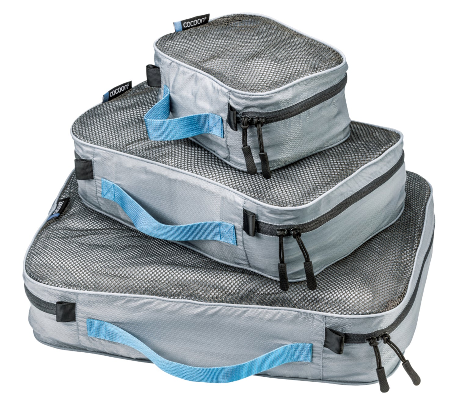 Cocoon Packing Cubes Ultralight Size L storm blue