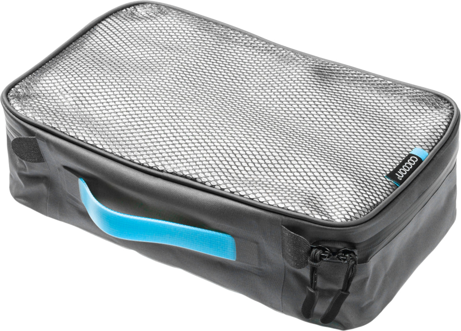 Cocoon Cocoon Packing Cube with Laminated Net Top M grey/blue