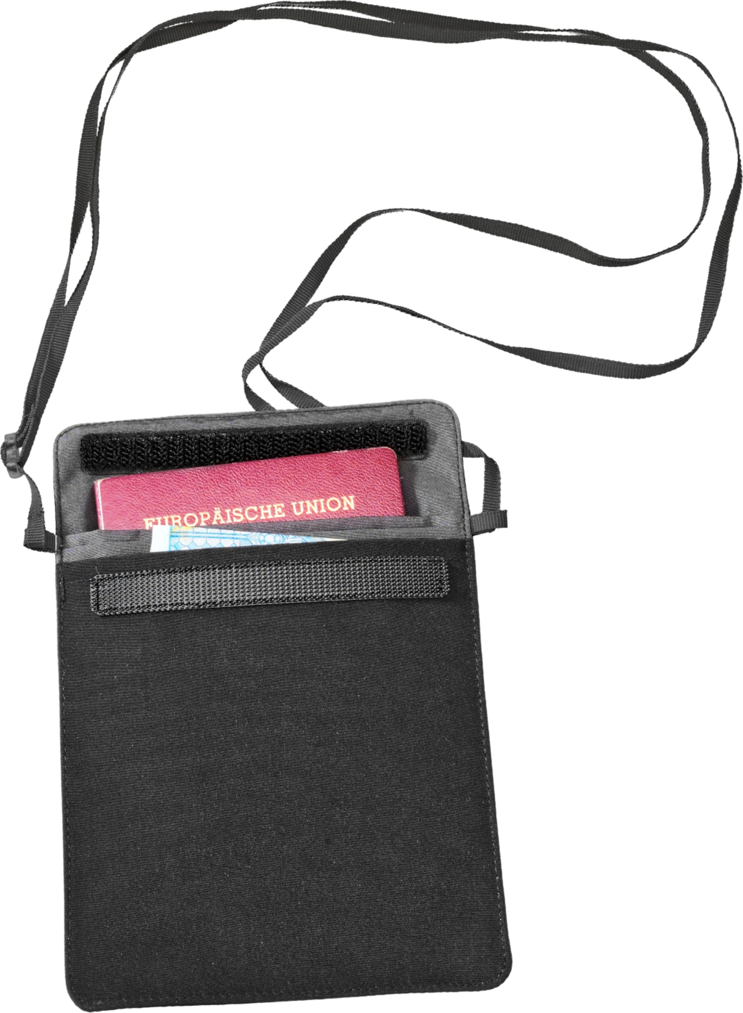 Cocoon Silk Secret Passport Wallet black