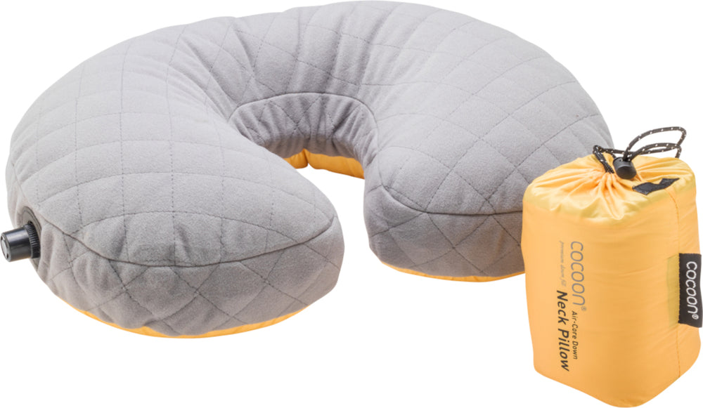 Cocoon U Shaped Down Neck Pillow sunflower/grey