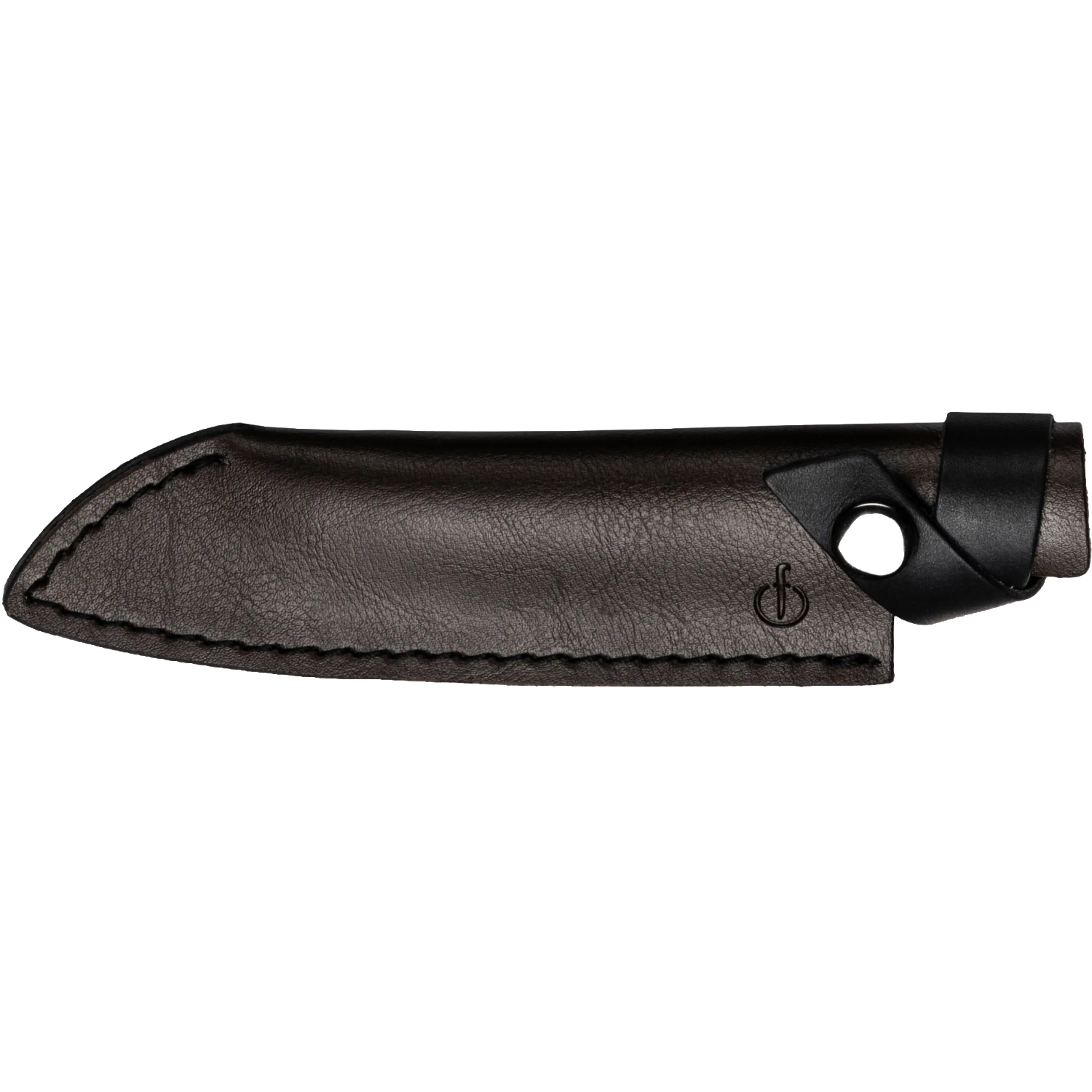 Forged Lederetui für Santokumesser 14 cm Kompakter Klingenschutz aus Leder