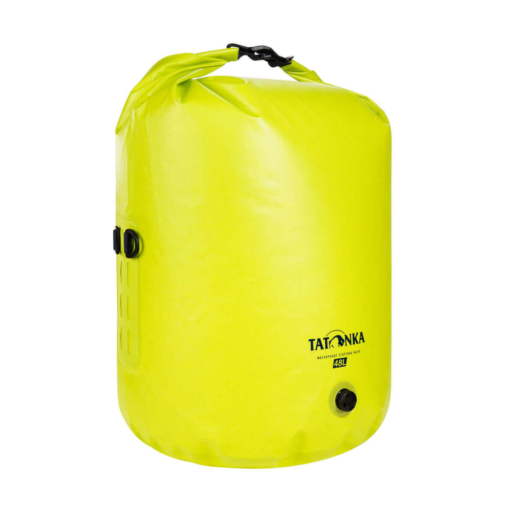 Tatonka WP Stuffbag Valve 48l – Wasserdichter Kompressions-Packsack | 48L Lime