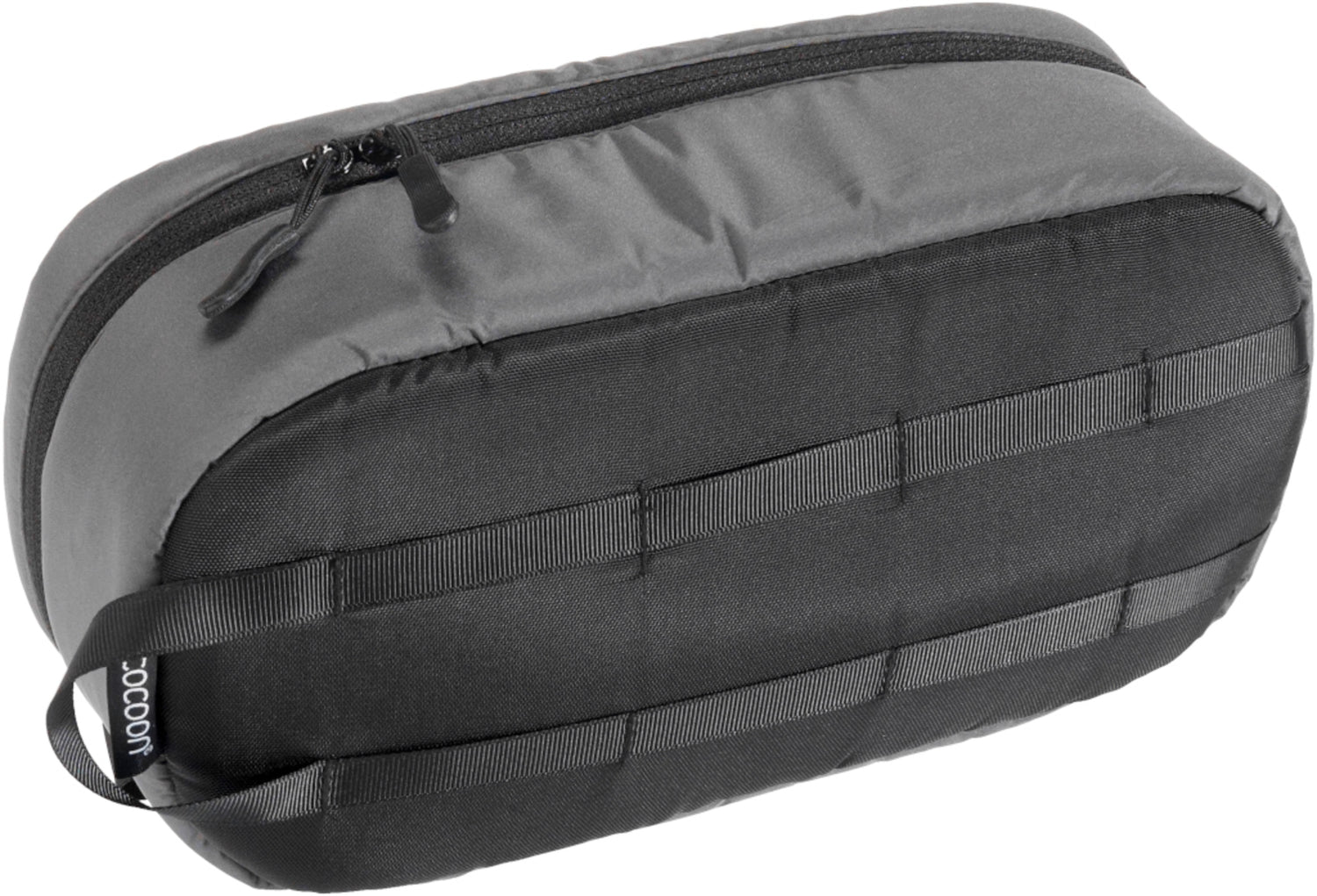 Cocoon Padded Cube Size Mbeluga grey / lime inside