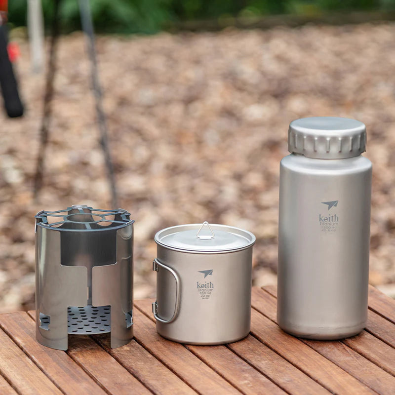Keith Titanium Nesting Camp Set