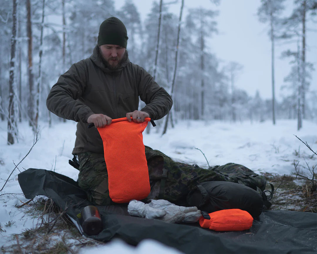 Savotta Rolltop Stuffsack Mesh 5L