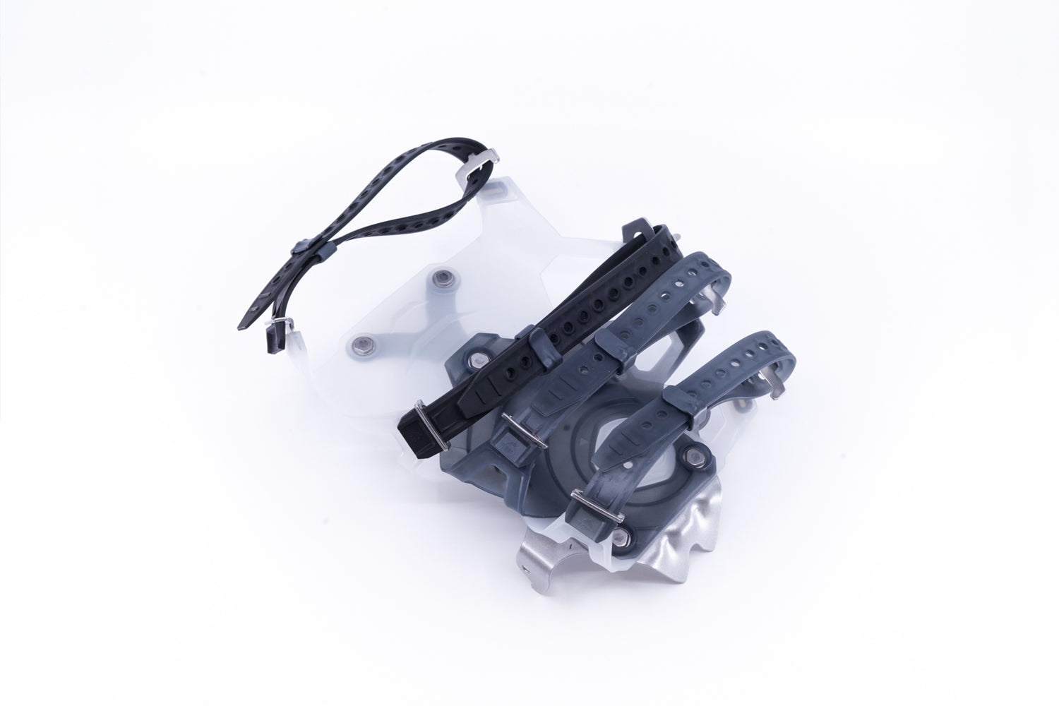 MSR Binding PosiLock AT Lightning Ascent 3 Strap Mens Right Gray Crampon (128mm)