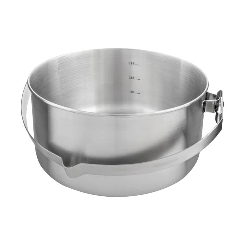 Tatonka Kettle II 4,0 L Edelstahl Kochtopf mit Siebfunktion