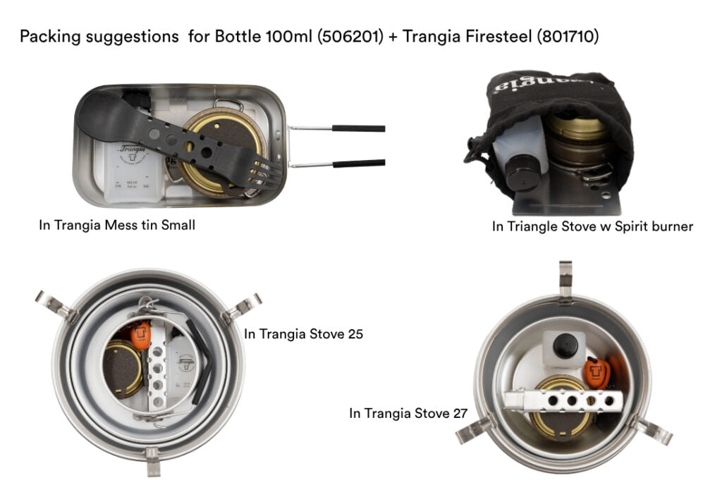 Trangia Flasche 100 ml