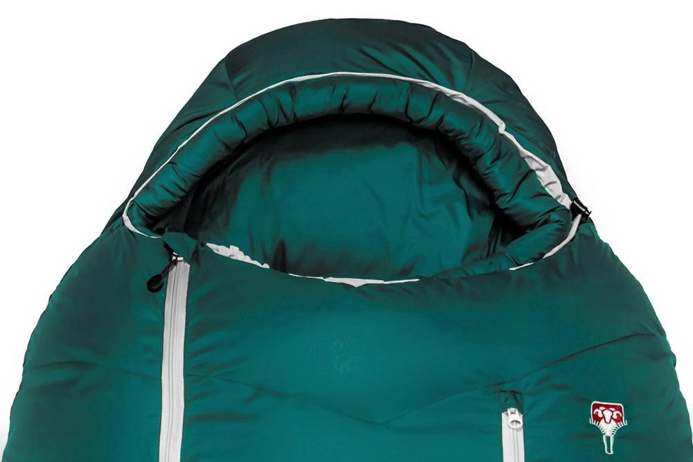 Grüezibag® DownWool Subzero 2.0 -8°C Long 3-Jahreszeiten-Schlafsack bis 185 cm