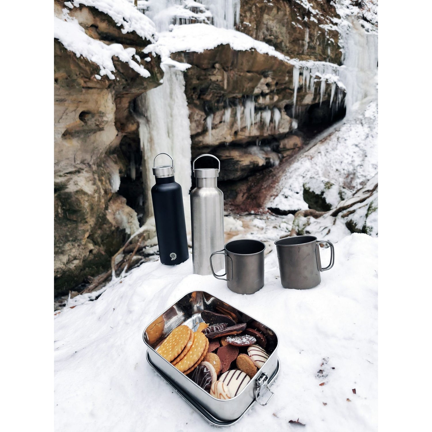 Lunchbox Edelstahl 0.8L