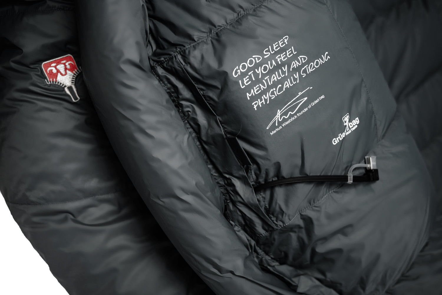 Grüezibag Biopod DownWool Hybrid Ice Extreme 190 Wide -25 °C