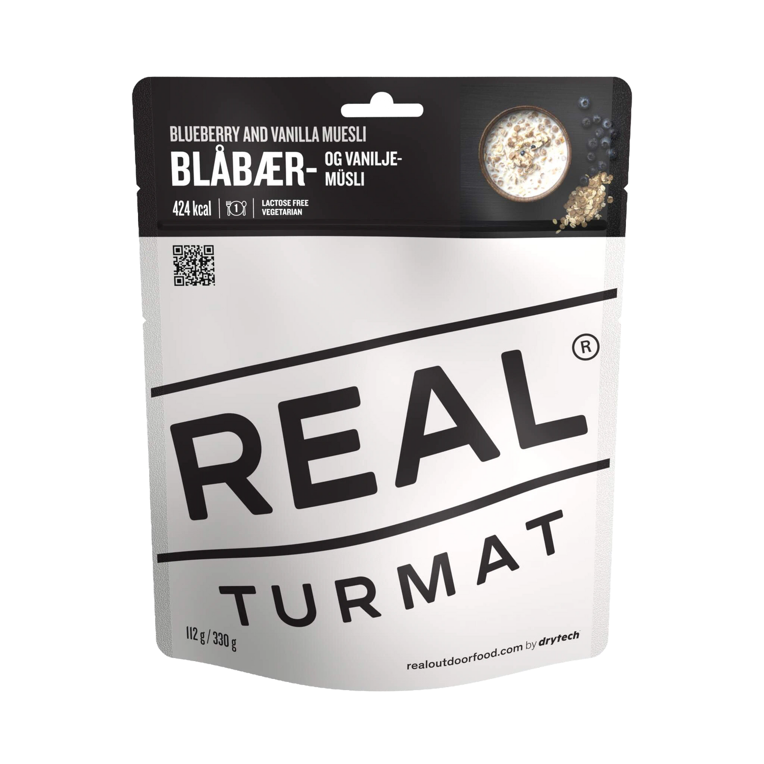 Real Turmat Vanillemüesli mit Blaubeeren