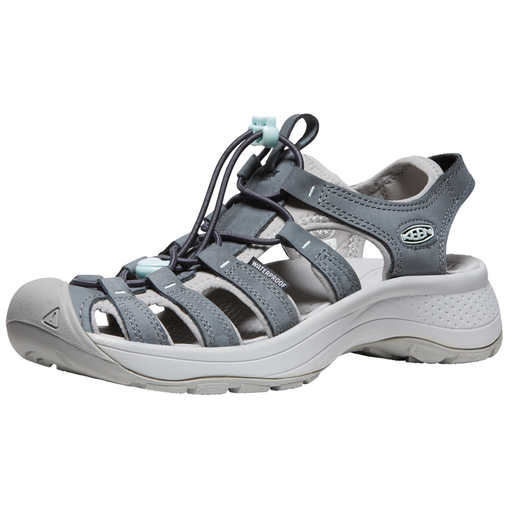 KEEN W Astoria West Leather Trekkingsandalen GRAU