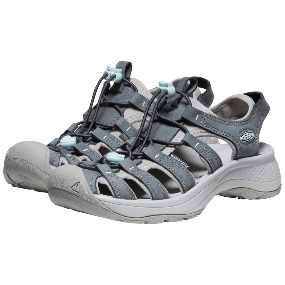 KEEN W Astoria West Leather Trekkingsandalen GRAU