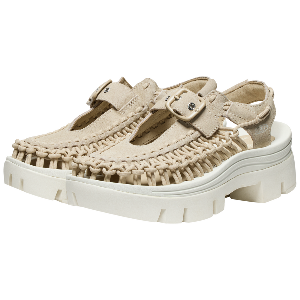 KEEN A Uneek PLT Mary Jane Freizeitsandalen BEIGE